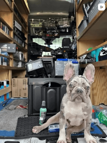 Supply van drop — @TheClipperConnect713